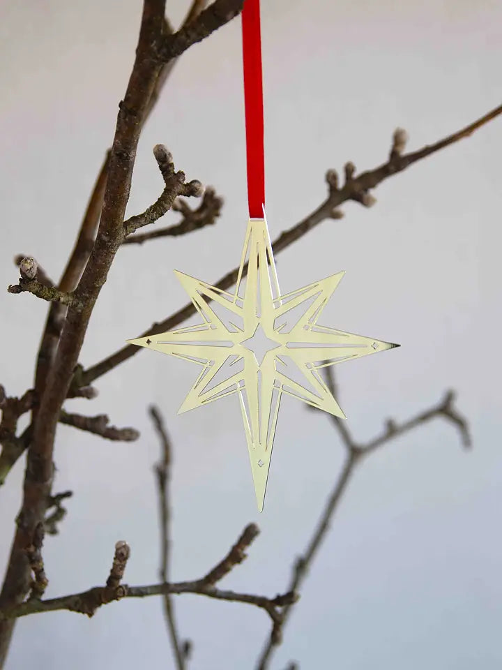 Pluto Disign - Kersthanger - Metaal - Noordster