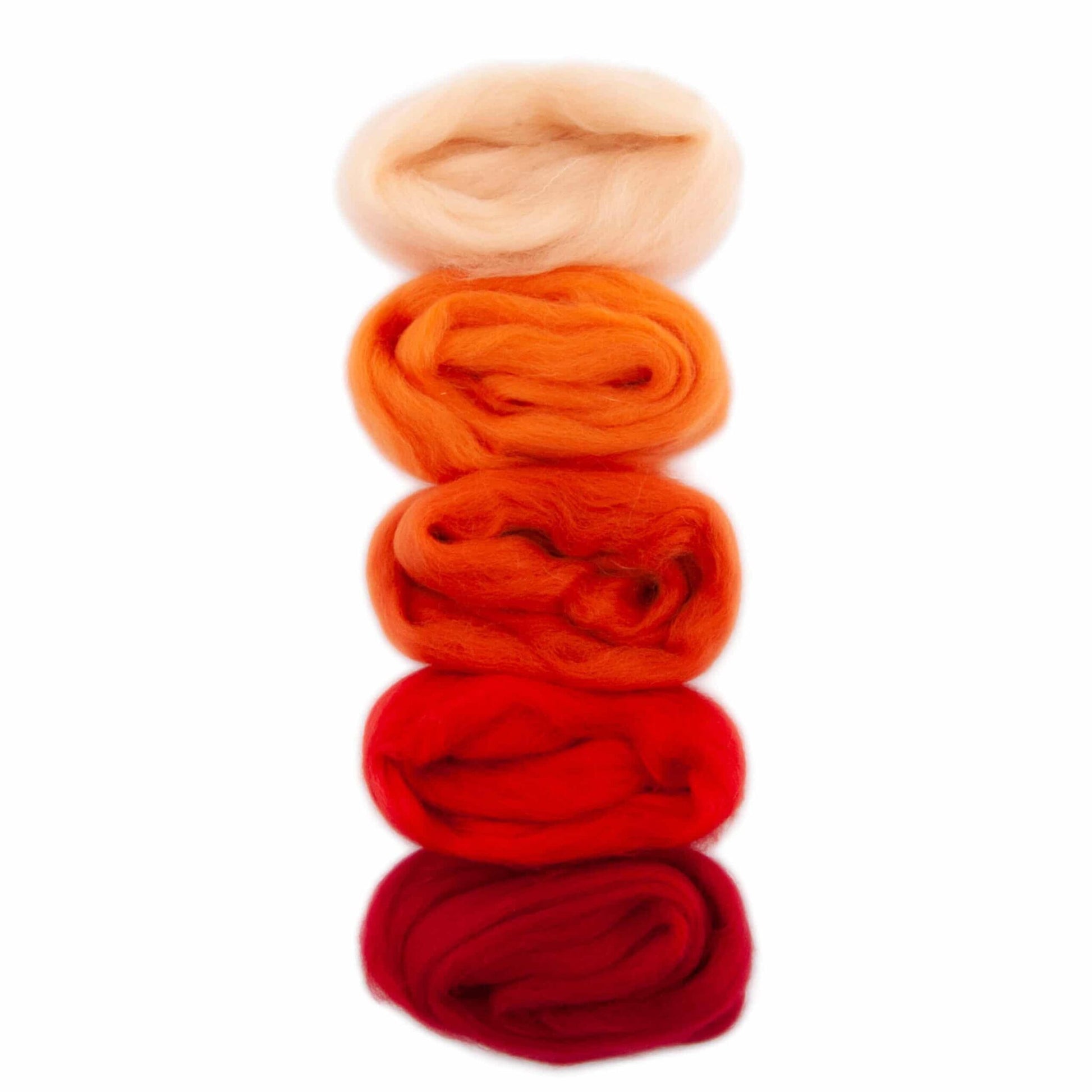 Meaningful Crafts - Merino lontwol - Setjes 5 kleuren - Div. soorten - 500 gr