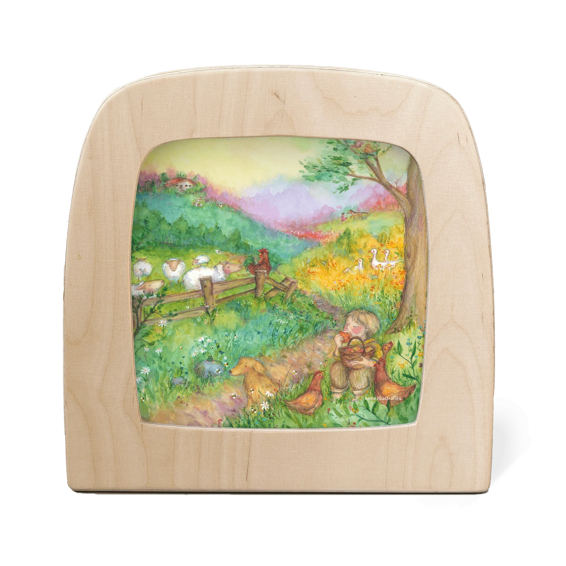 Toverlux - Anne Illustratie - Wisselplaten - Boerderij