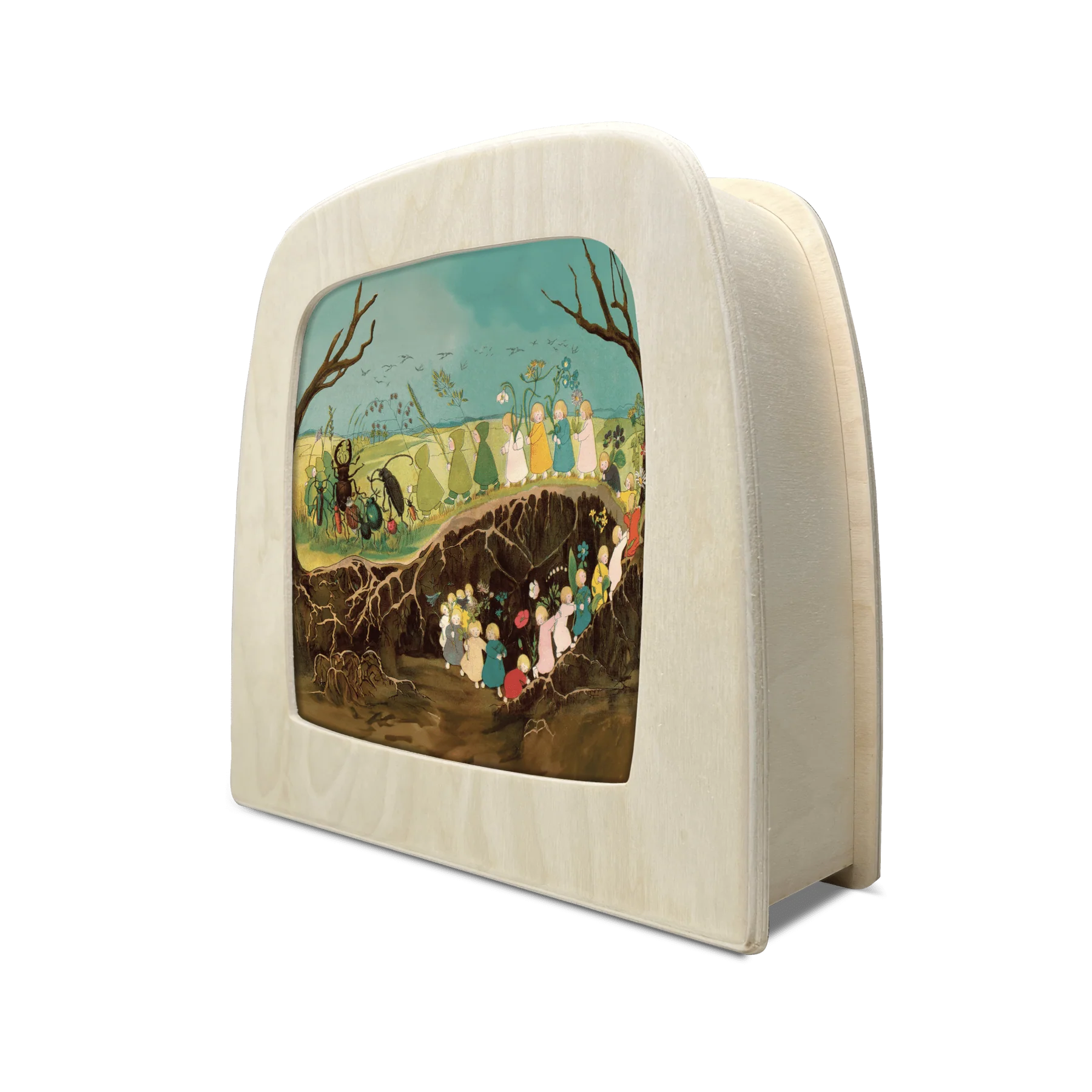 Toverlux - Sibylle van Olfers - De Wortelkinderen in de lente