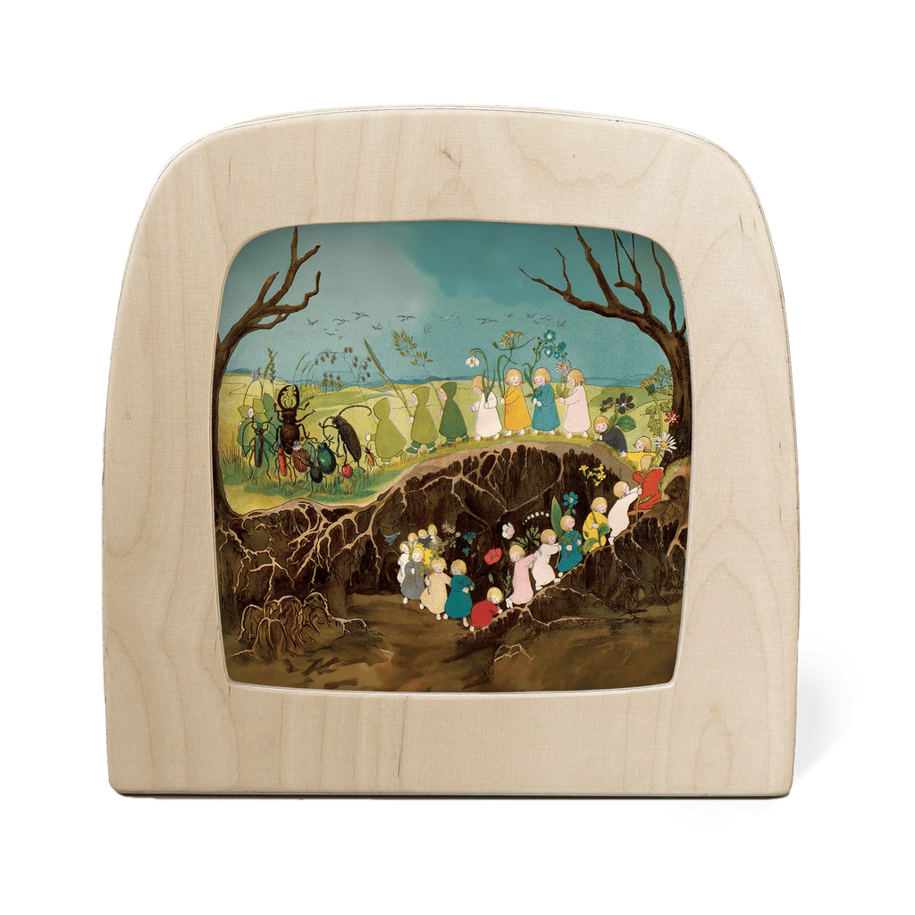 Toverlux - Sibylle van Olfers - De Wortelkinderen in de lente