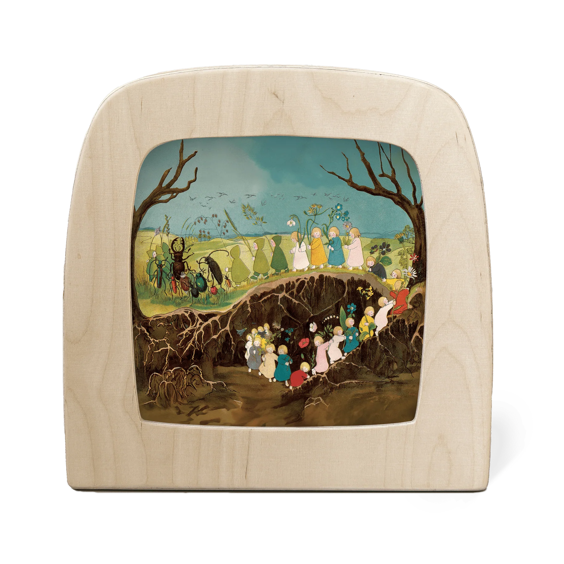 Toverlux - Sibylle van Olfers - De Wortelkinderen in de lente