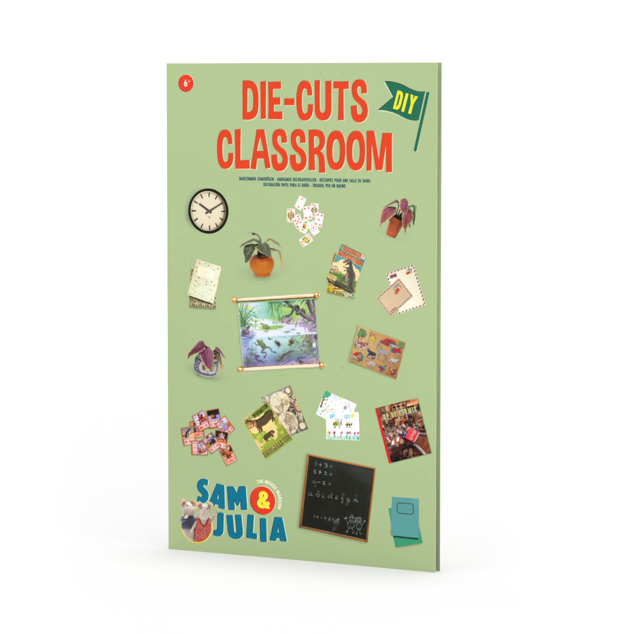 Het Muizenhuis - Sam en Julia - Decoratievellen - Klaslokaal