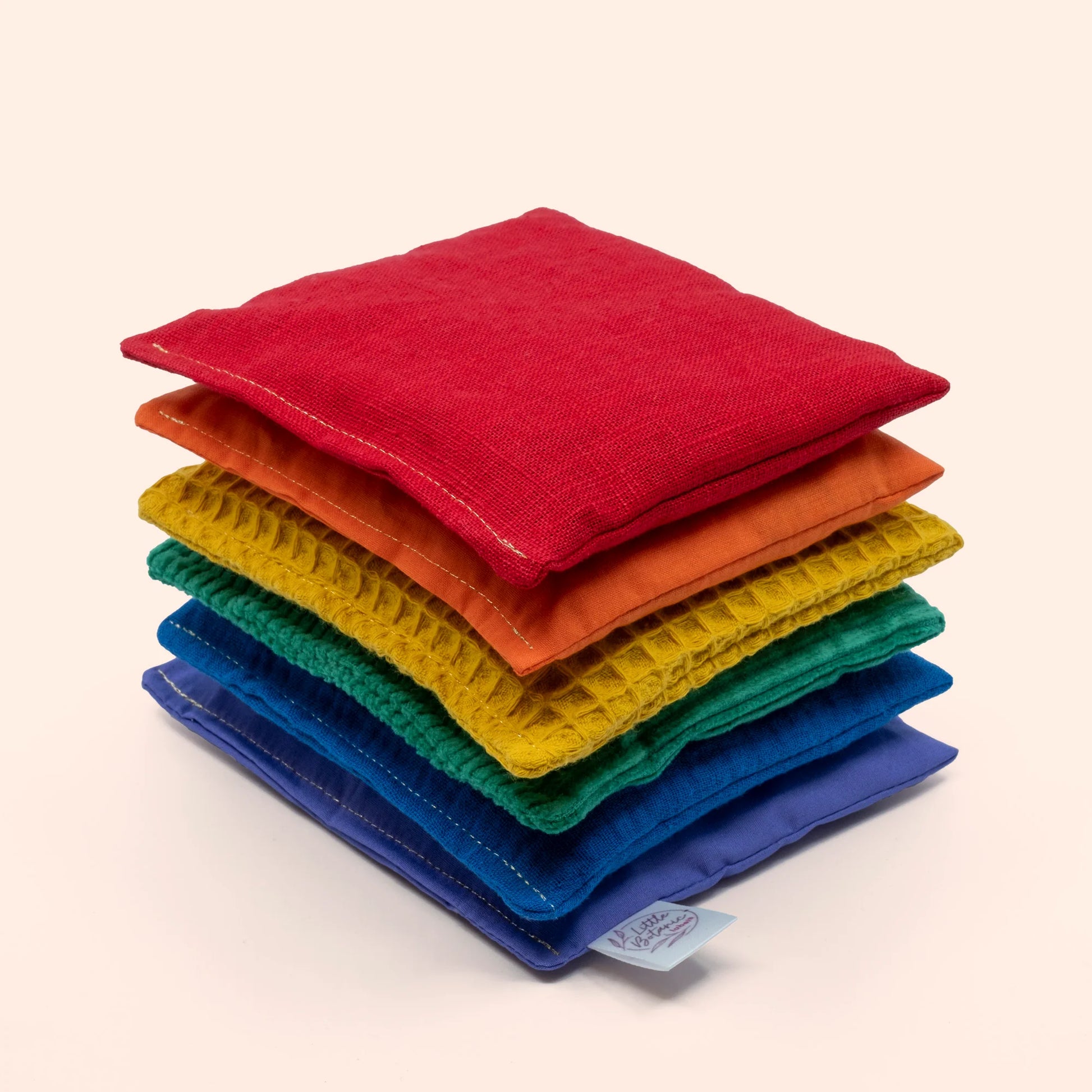 Little Botanic Label - Regenboog pittenzakjes - 6 stuks