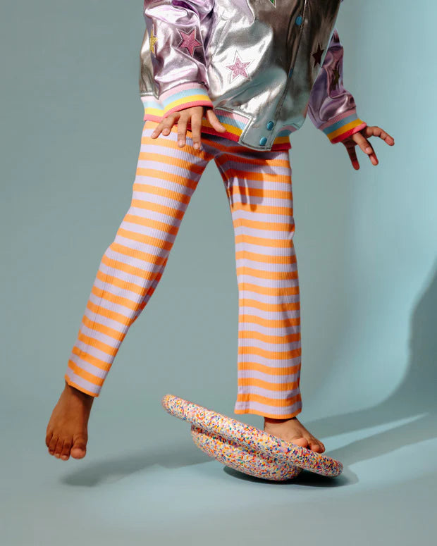 Stapelstein - Balansbord - Regenboog confetti