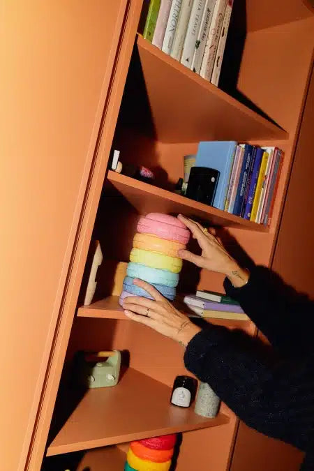 Stapelstein - Mini pastel set - 6 stuks