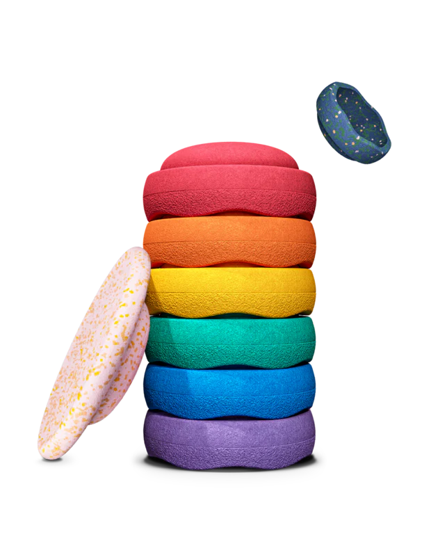 Stapelstein - Spring Special Rainbow Set