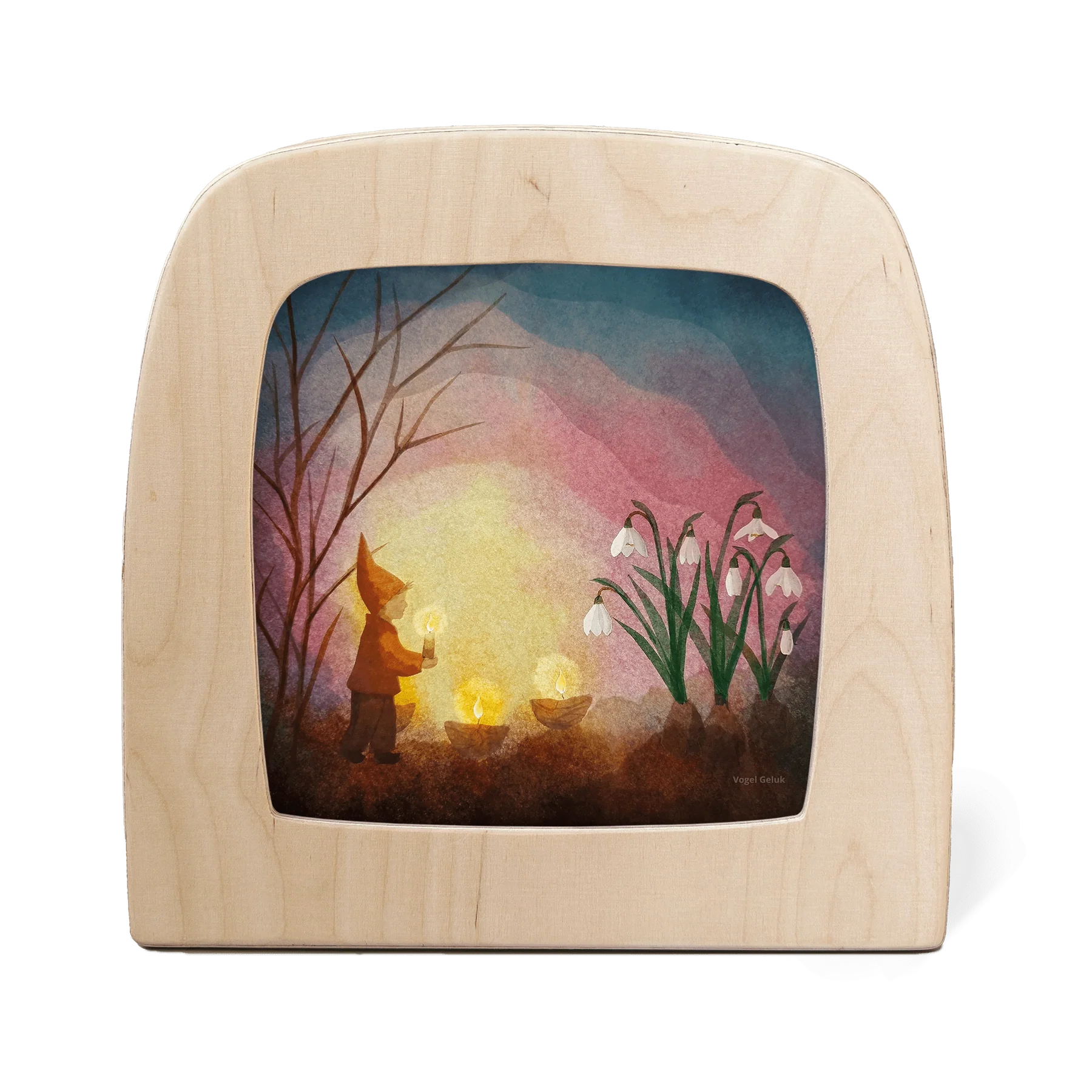 Toverlux - Vogel Geluk - Wisselplaat - Kindling spring