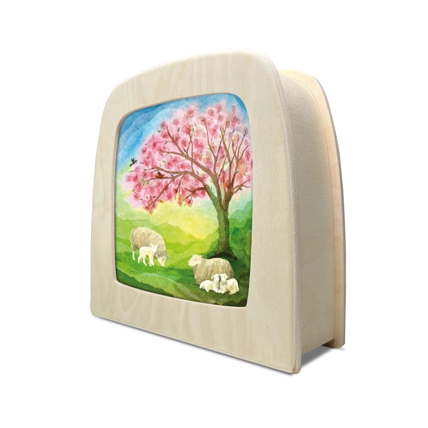 Toverlux - Vogel Geluk - Wisselplaat - Kleine lammetje