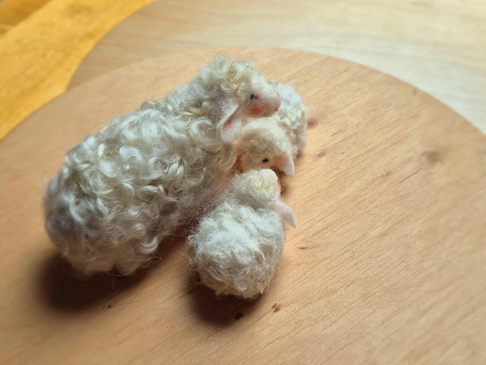 Eentje van Margo Workshop Naaldvilten: Schaapjes - 29 maart