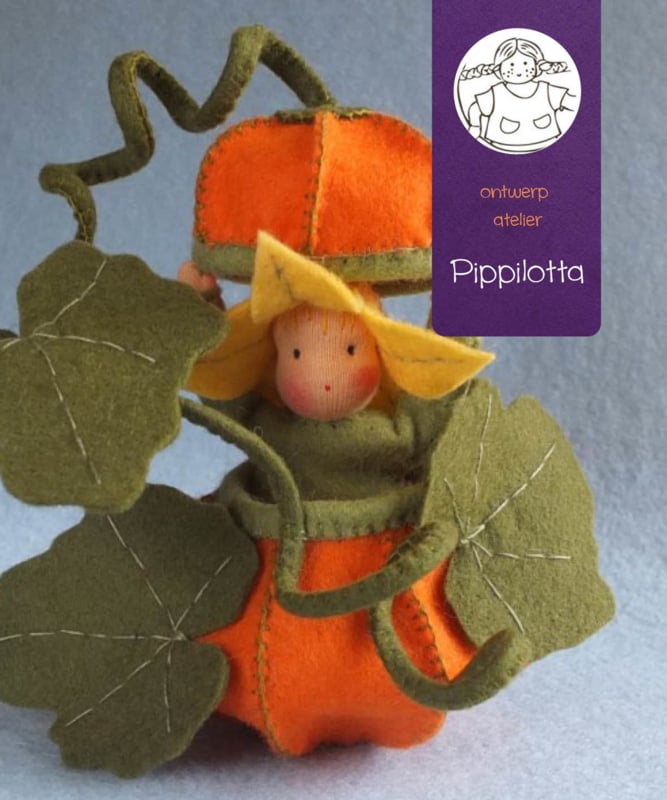 Atelier Pippilotta - Zelfmaakpakketje - Pompoenkindje