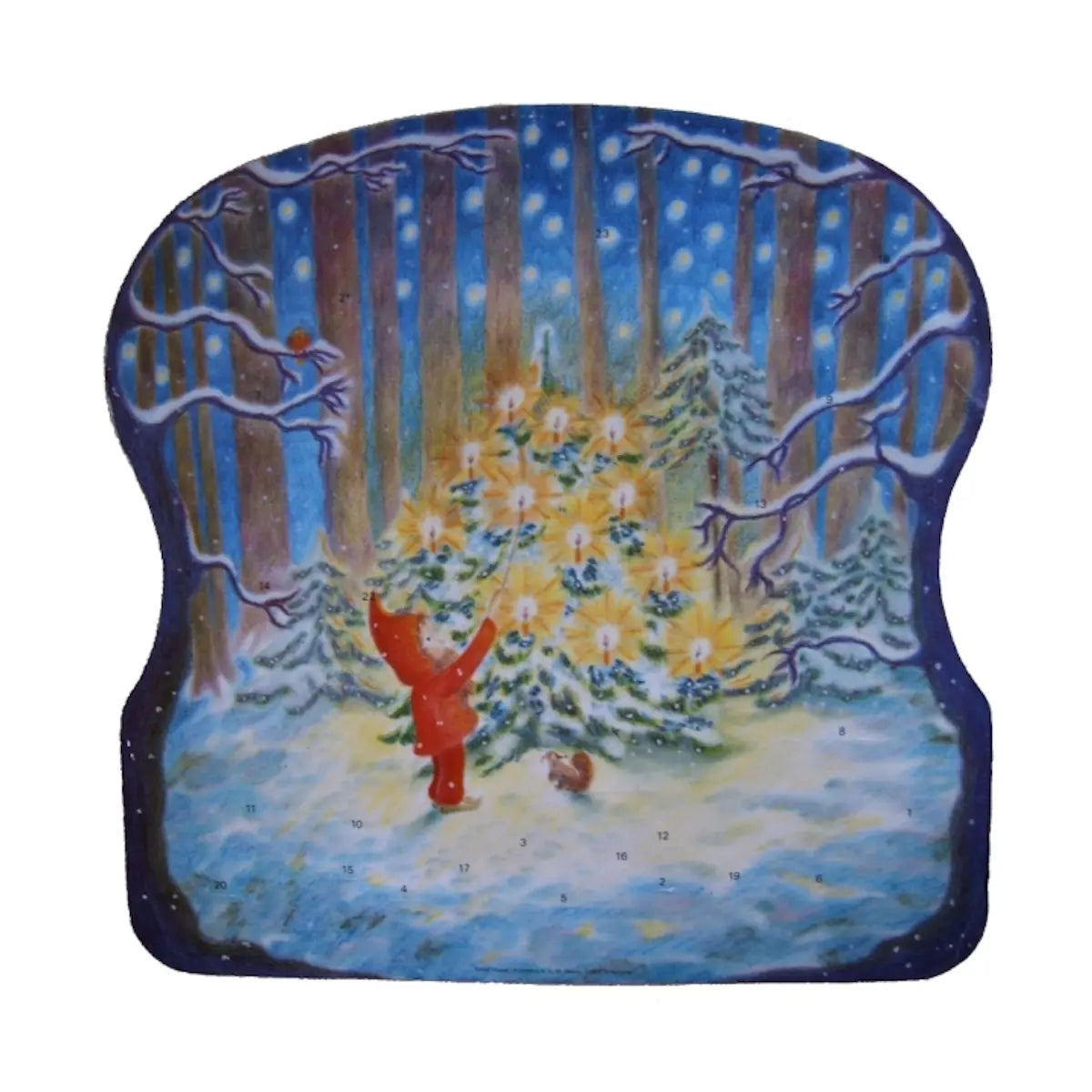 Sagro - Verlag - Adventskalender - Kerst in het bos