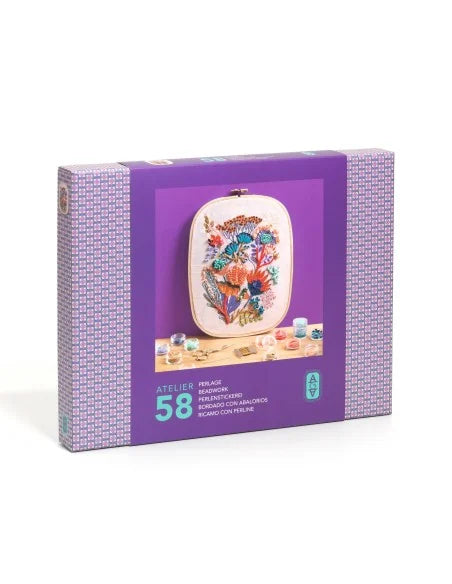 Djeco - Atelier 58 - Borduren met kralen