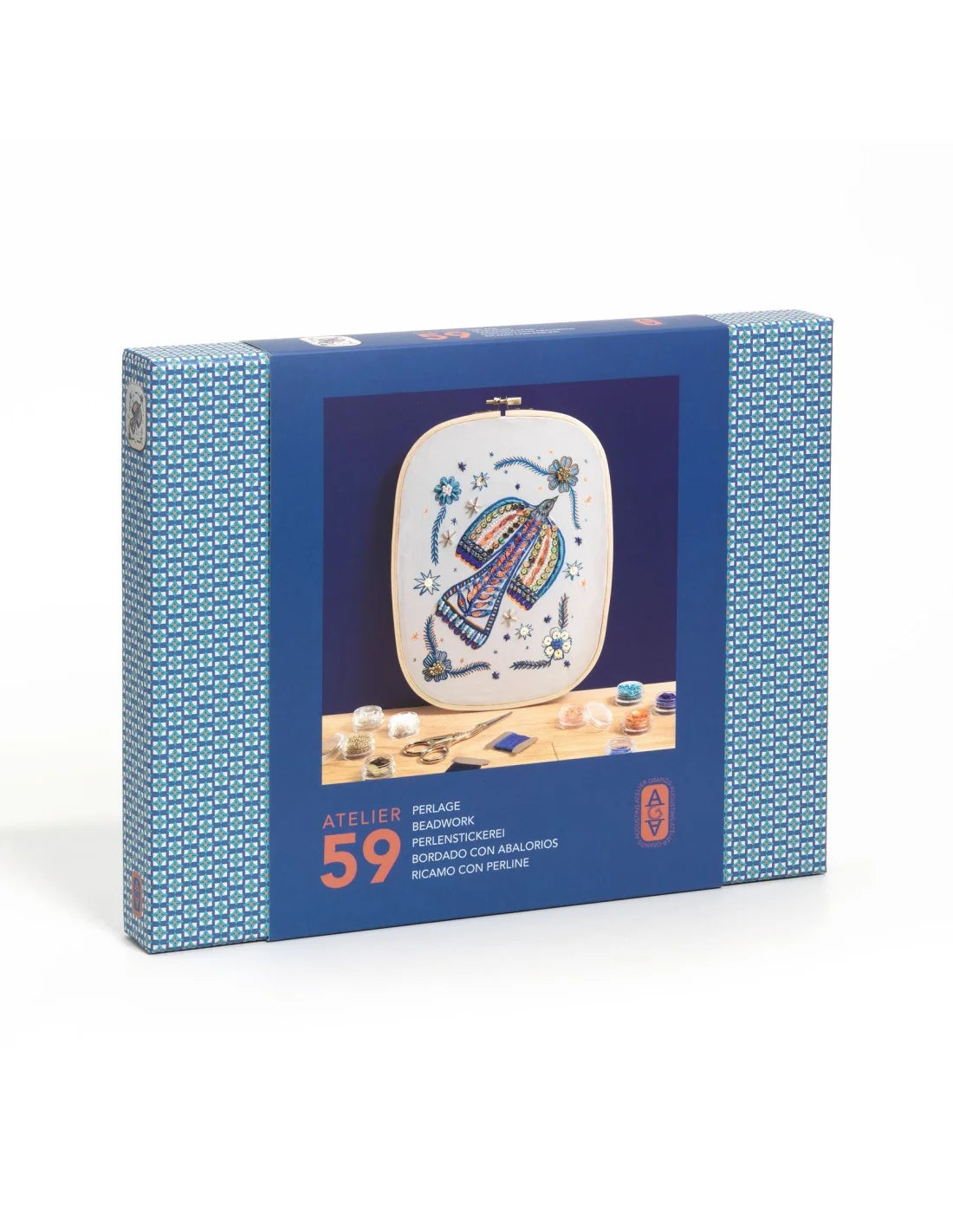 Djeco - Atelier 59 - Borduren met kralen