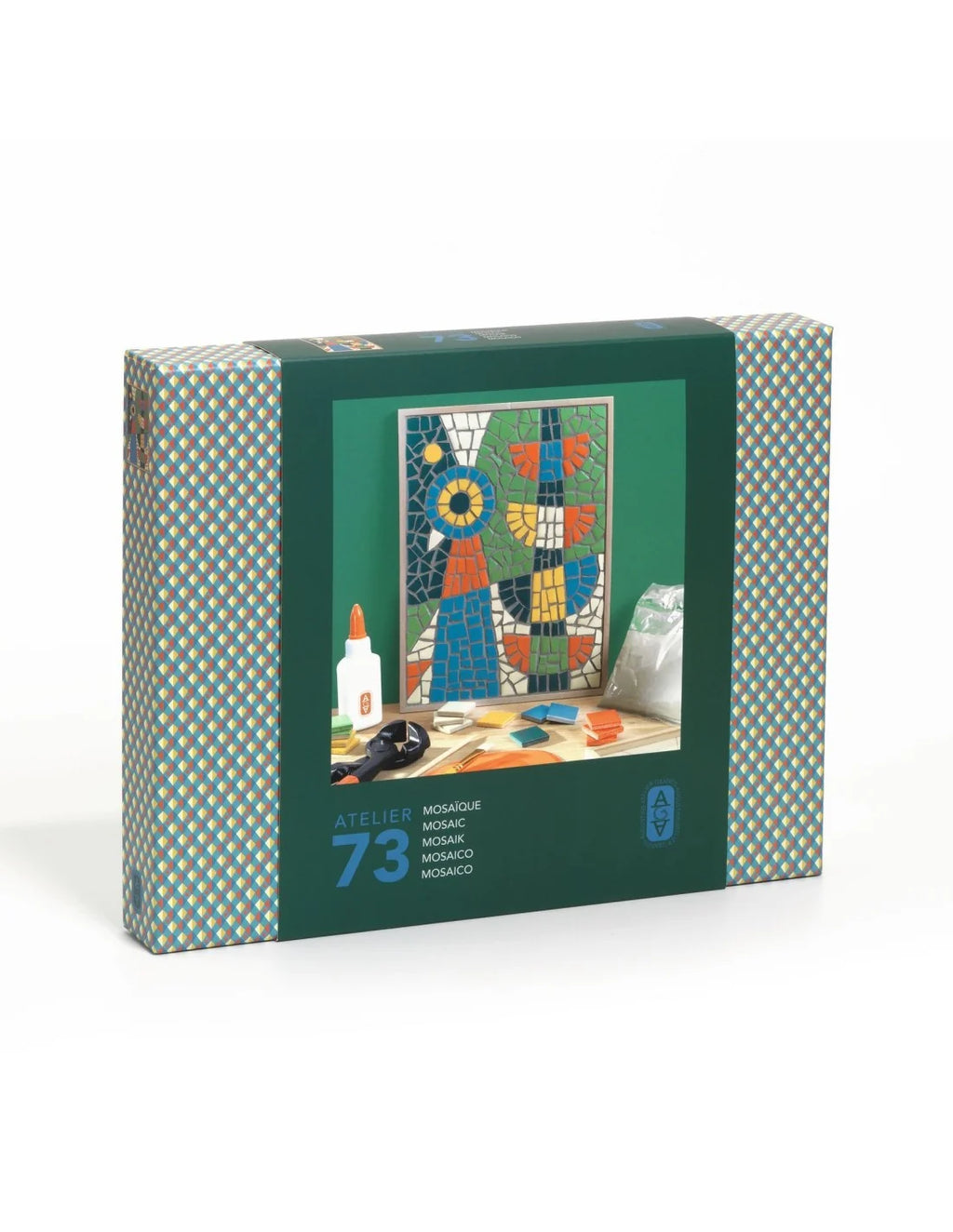 Djeco - Atelier 73 - mozaïekset - Aarde