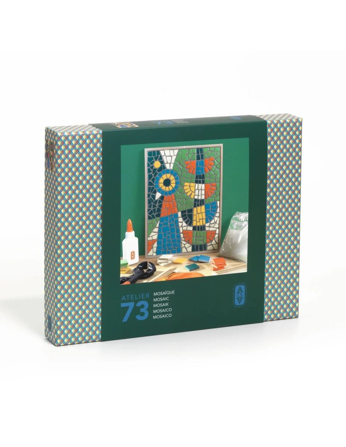 Djeco - Atelier 73 - mozaïekset - Aarde