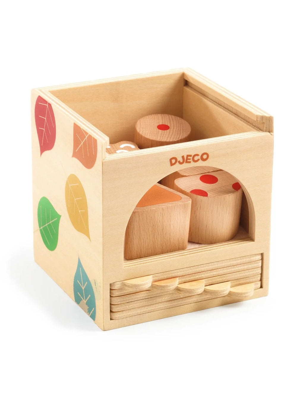 Djeco - Boxbasic - Houten Vormenspel - 6dlg