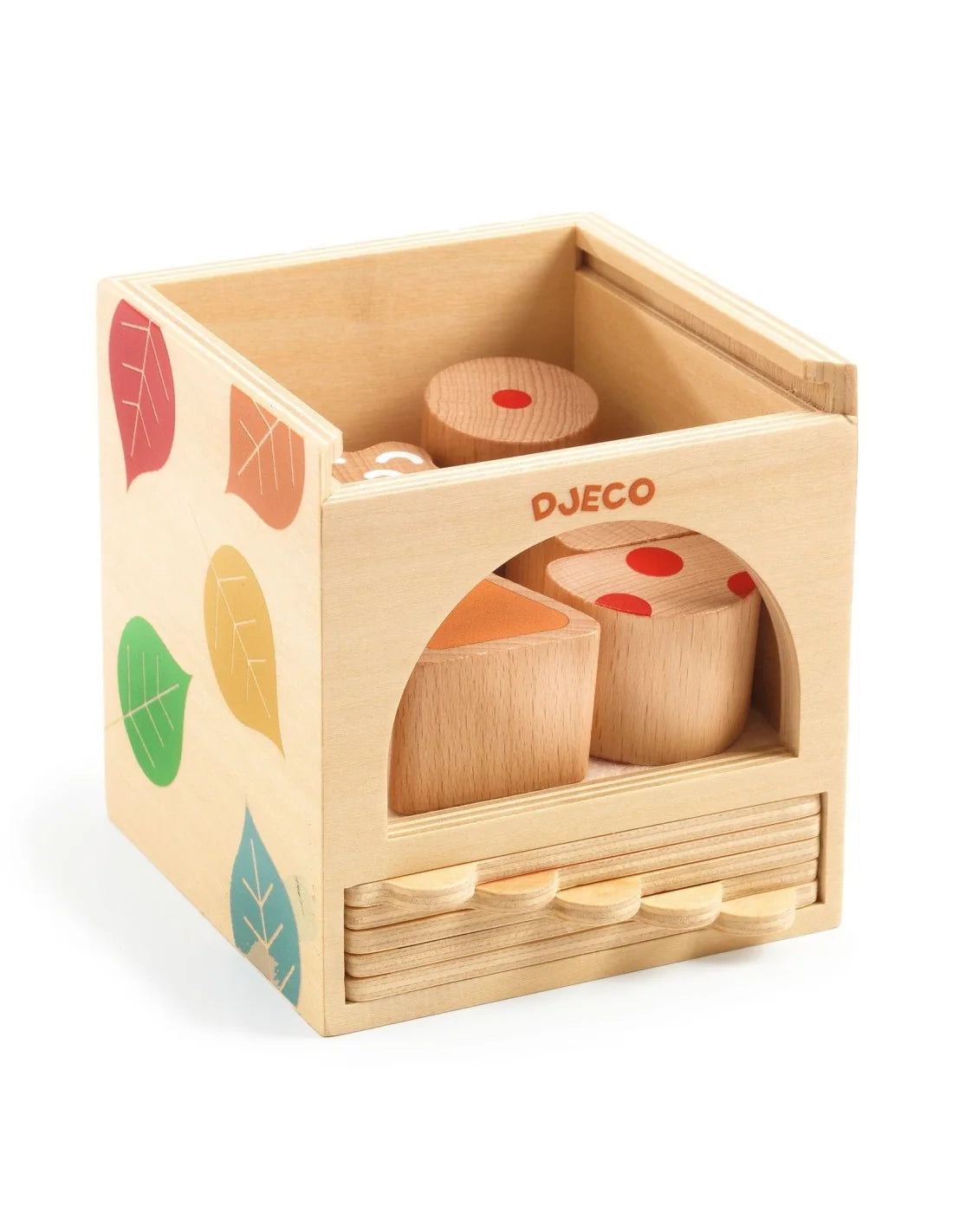 Djeco - Boxbasic - Houten Vormenspel - 6dlg