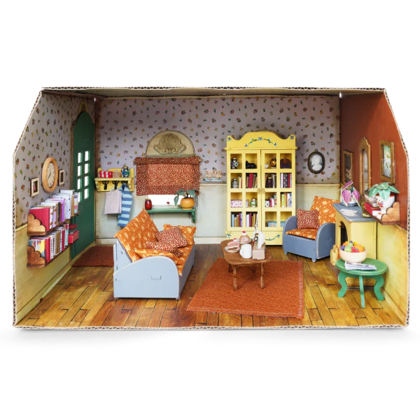 Het Muizenhuis - Kartonnen kamer - Woonkamer