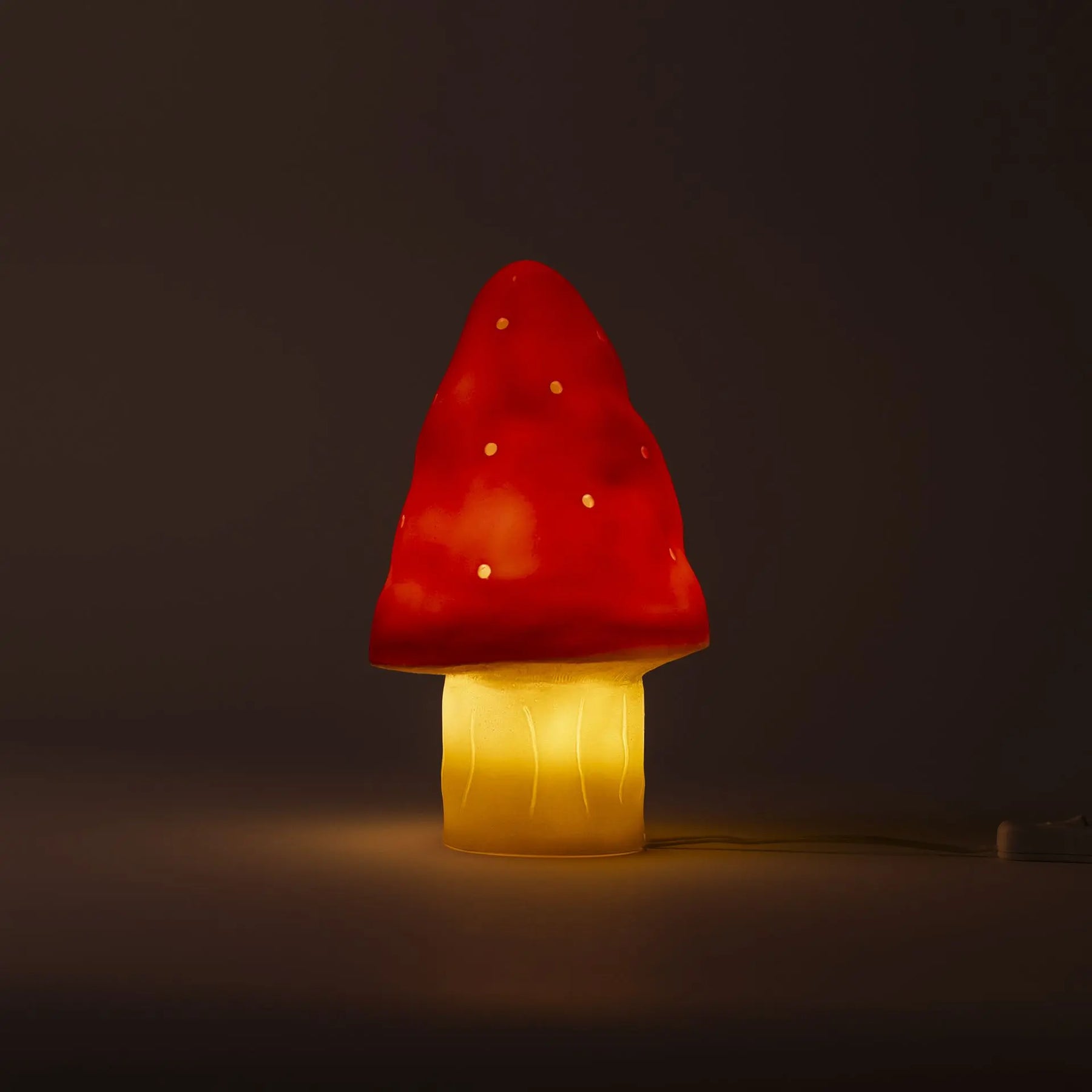 Egmont Toys - Paddenstoel lamp - Klein - Rood - 15x28 cm