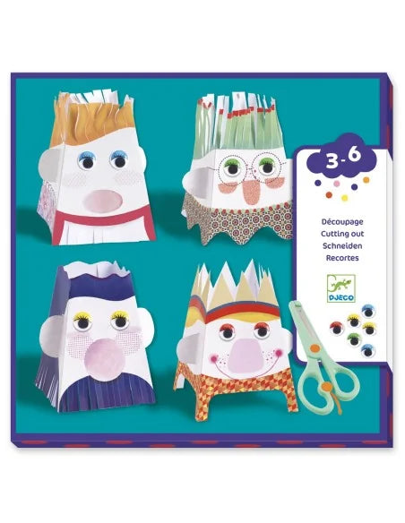 Djeco - Knip-Knip - Poppetjes maken
