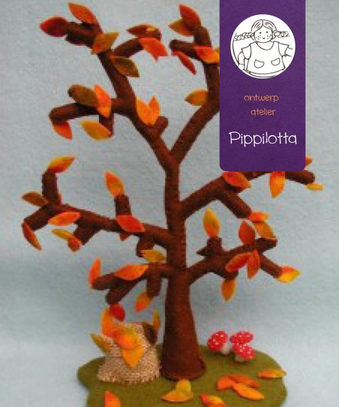 Atelier Pippilotta - Zelfmaakpakketje - Herfstboom