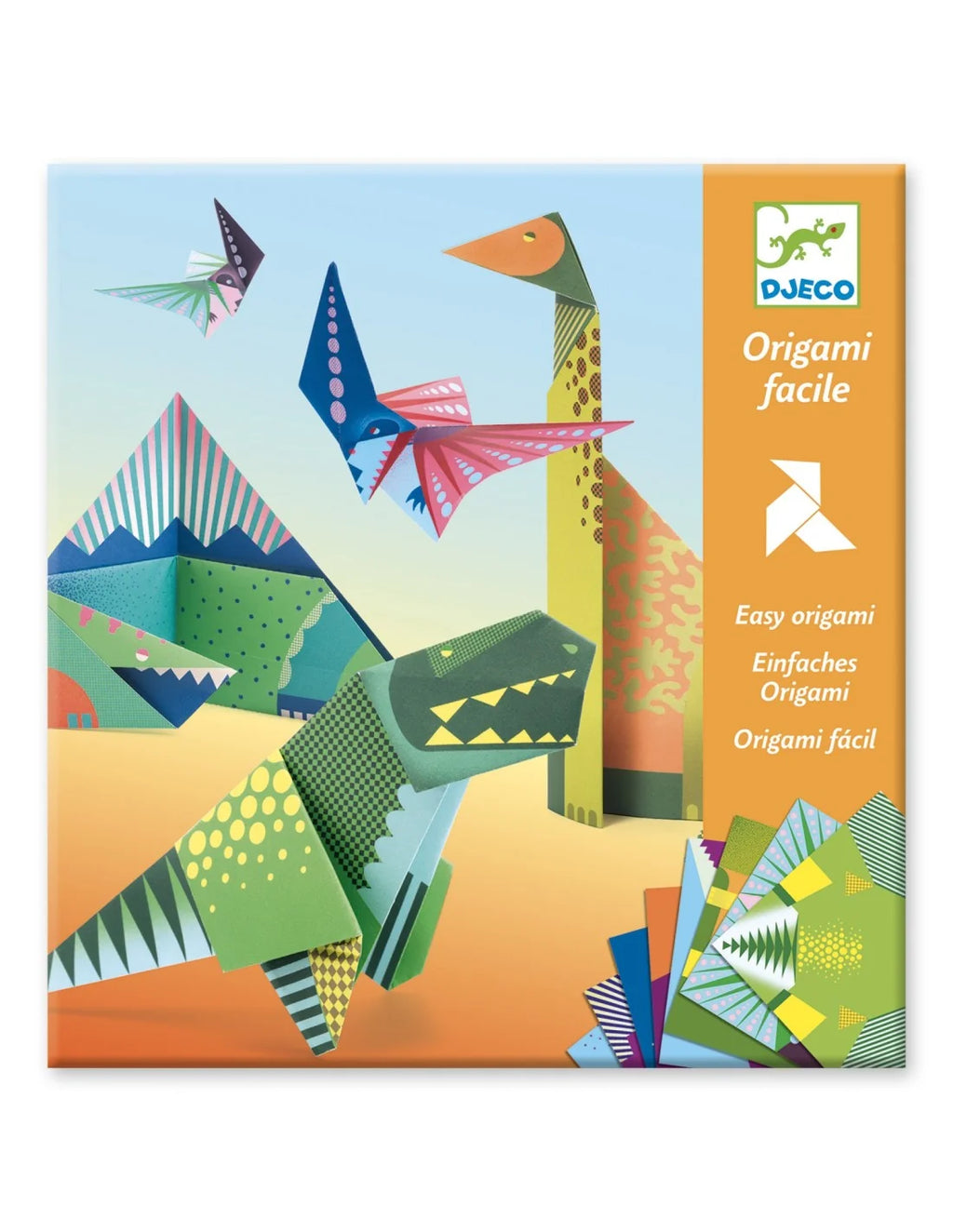 Djeco - Origami - Dinosaurussen