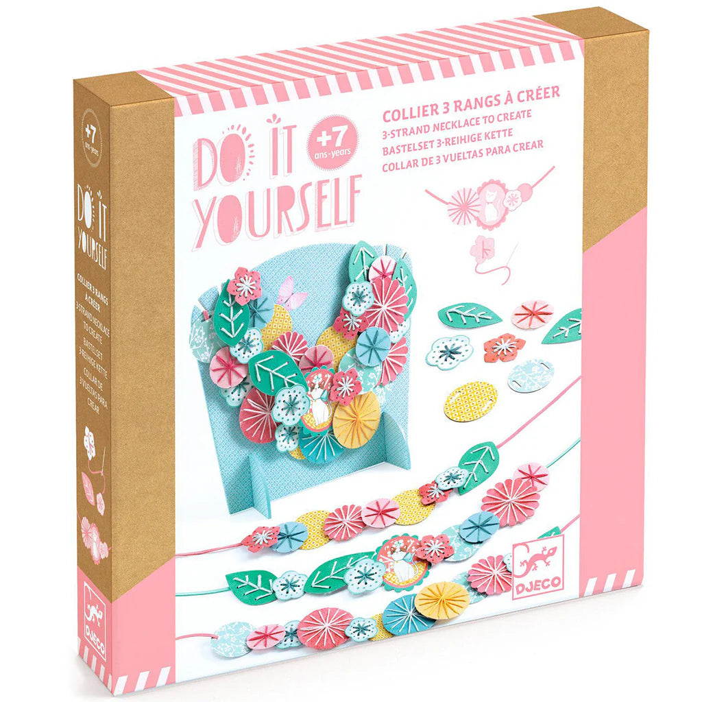 Djeco - Do it yourself - Bloemenkettingen maken - 7+