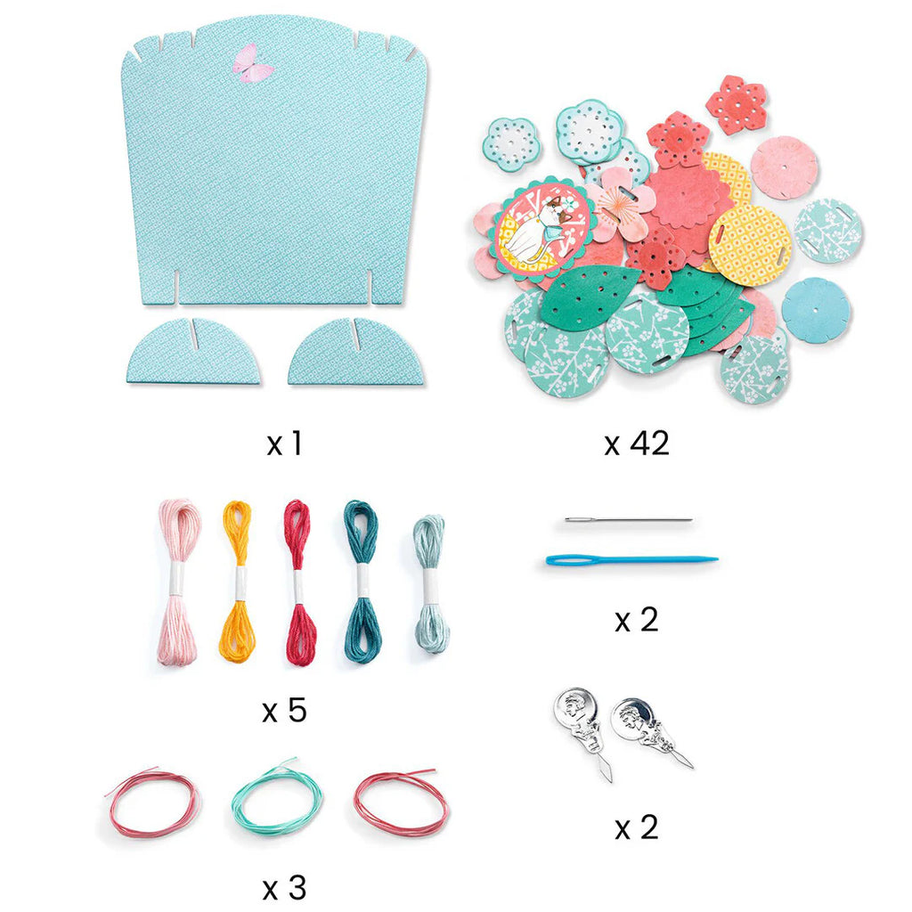 Djeco - Do it yourself - Bloemenkettingen maken - 7+