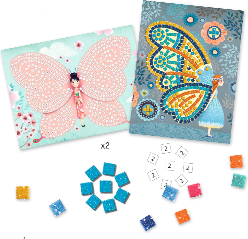 Djeco - Mozaïek - Vlinders