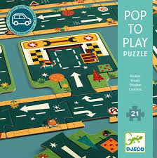 Djeco - Puzzel - Routes
