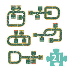 Djeco - Puzzel - Routes