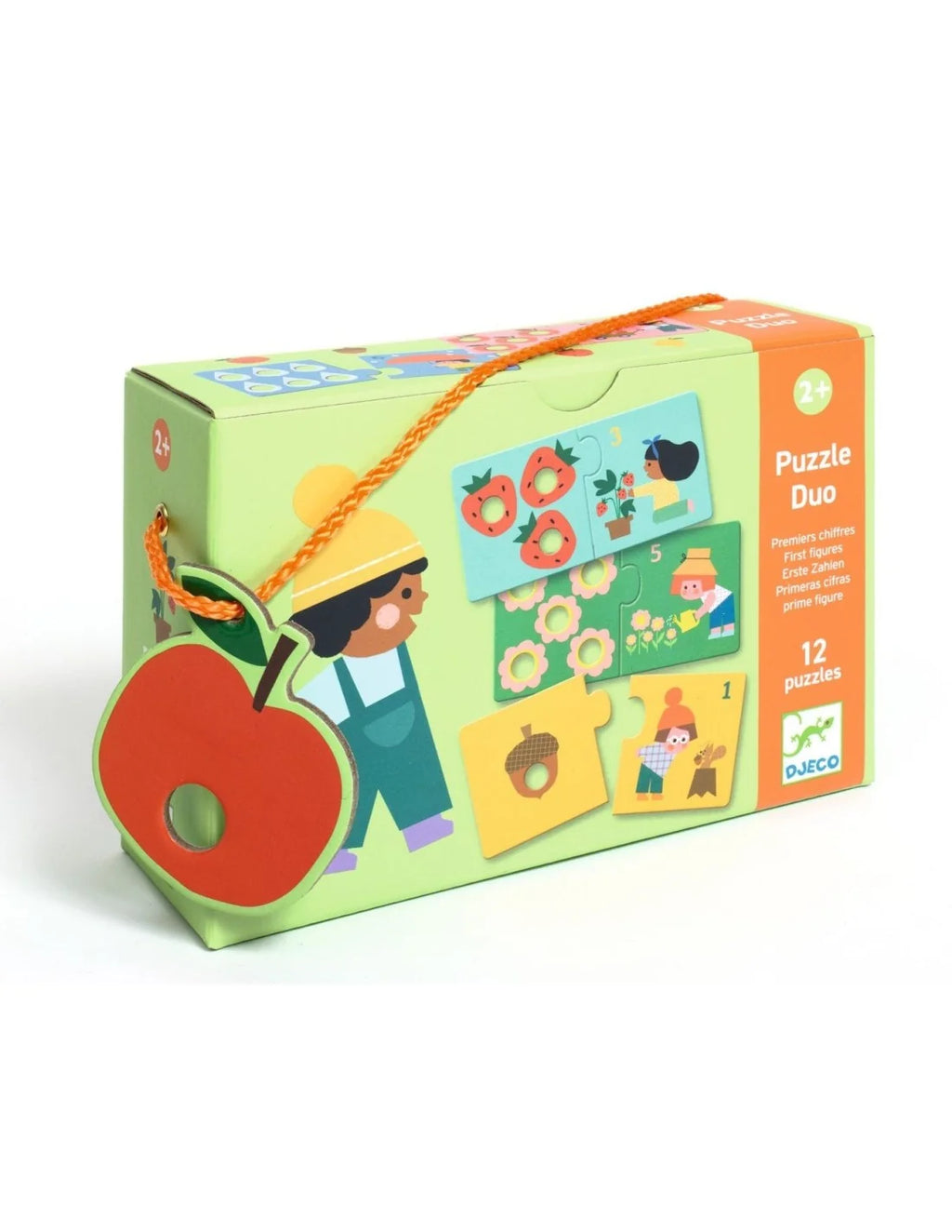 Djeco - Duo puzzeltje - Eerste cijfers