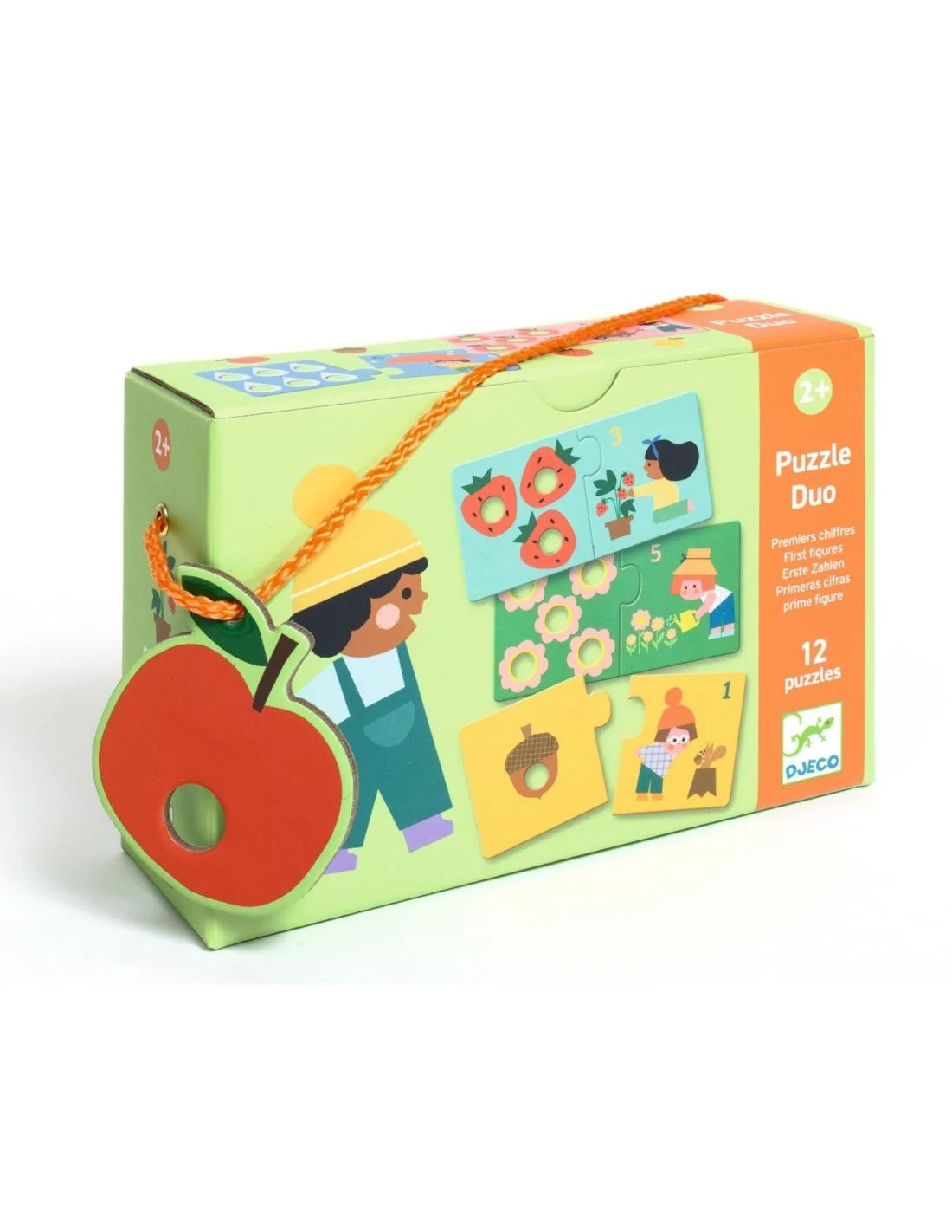 Djeco - Duo puzzeltje - Eerste cijfers