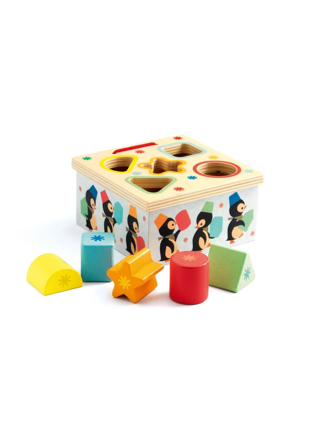 Djeco - Vormenstoof - Pinguïns