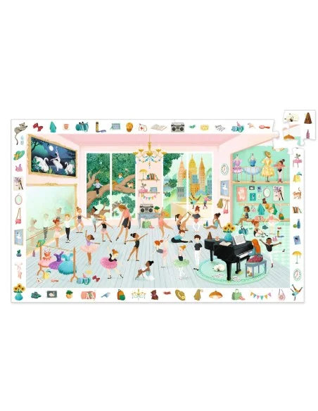 Djeco - Observatie puzzel - De dansschool