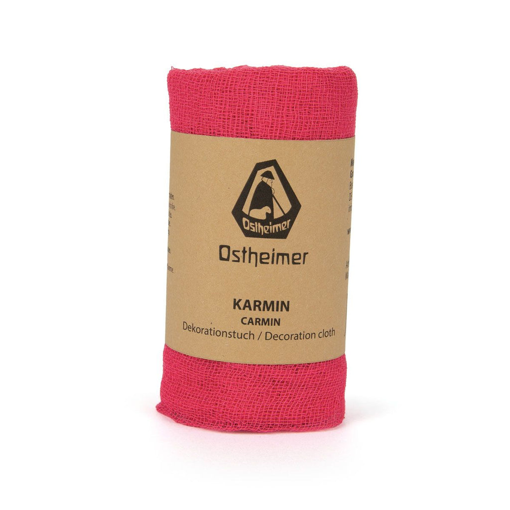 Ostheimer - Speeldoek katoen - Karmijn