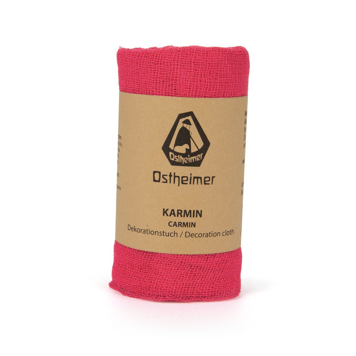 Ostheimer - Speeldoek katoen - Karmijn