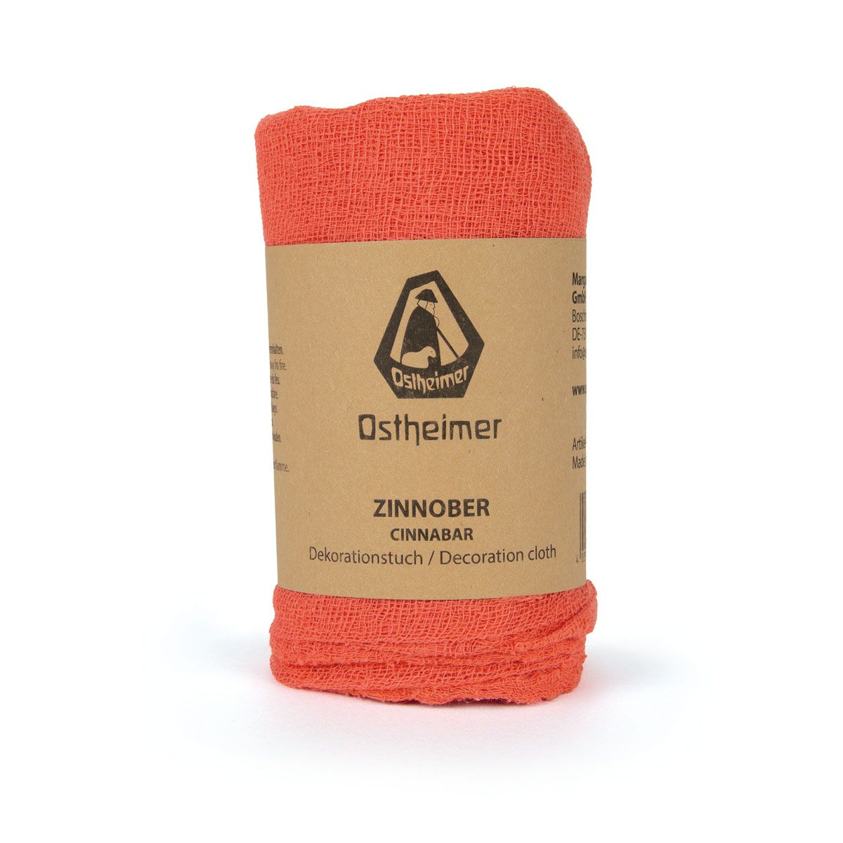 Ostheimer - Speeldoek katoen - Cinnabar