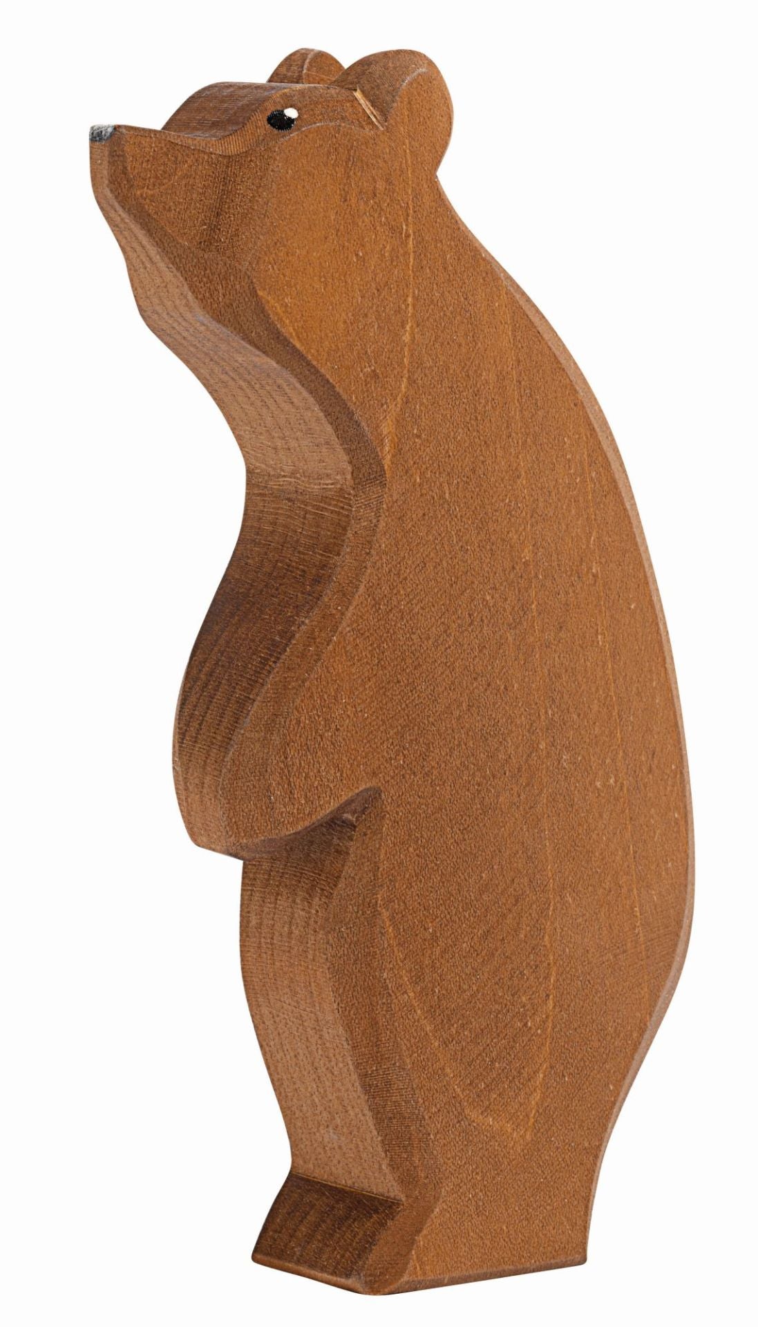 Ostheimer - Houten beer groot (staand en kop omhoog)