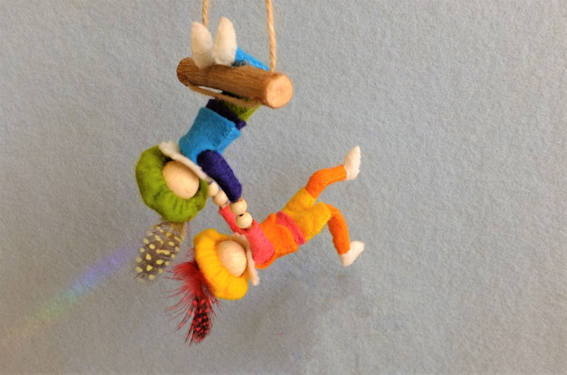 Atelier Pippilotta - Twee acrobaat pietjes