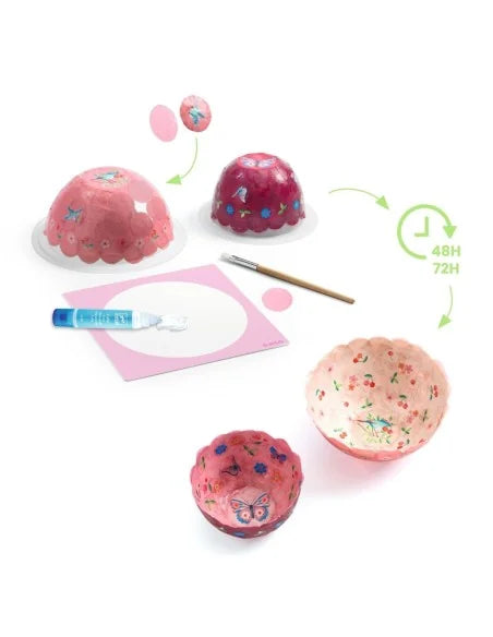 Djeco - Do it yourself - Kommetjes maken van papier