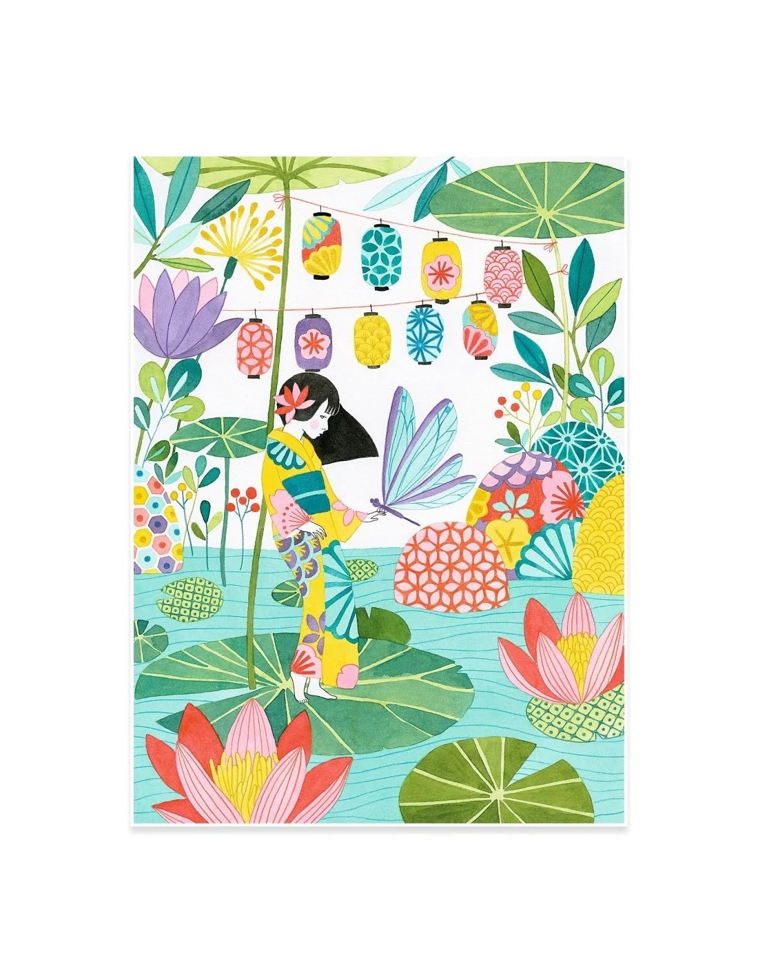 Djeco - Kleurposters - Japan