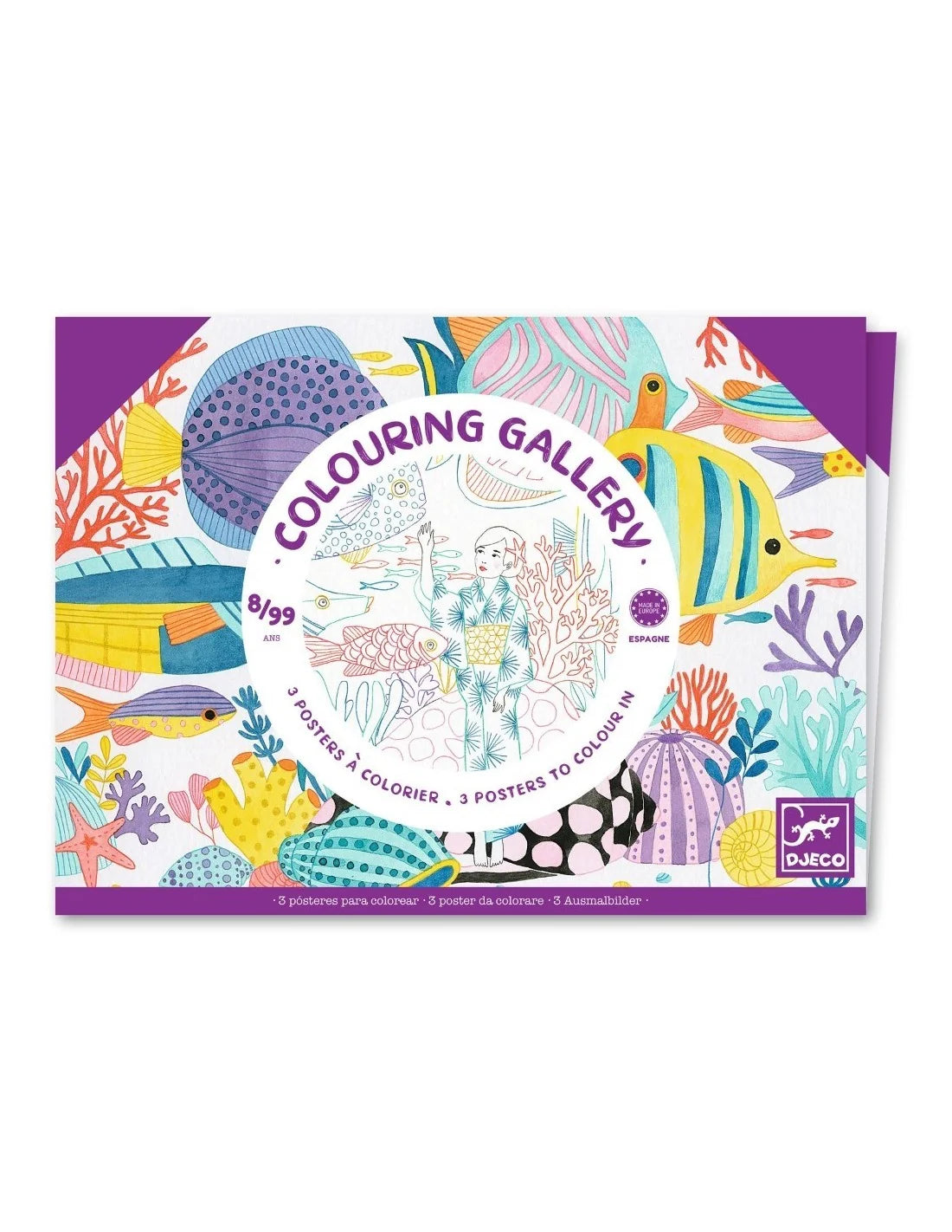 Djeco - Kleurposters - Japan