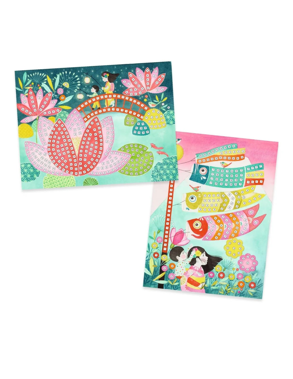 Djeco - Mozaïektekeningen - Kyoto