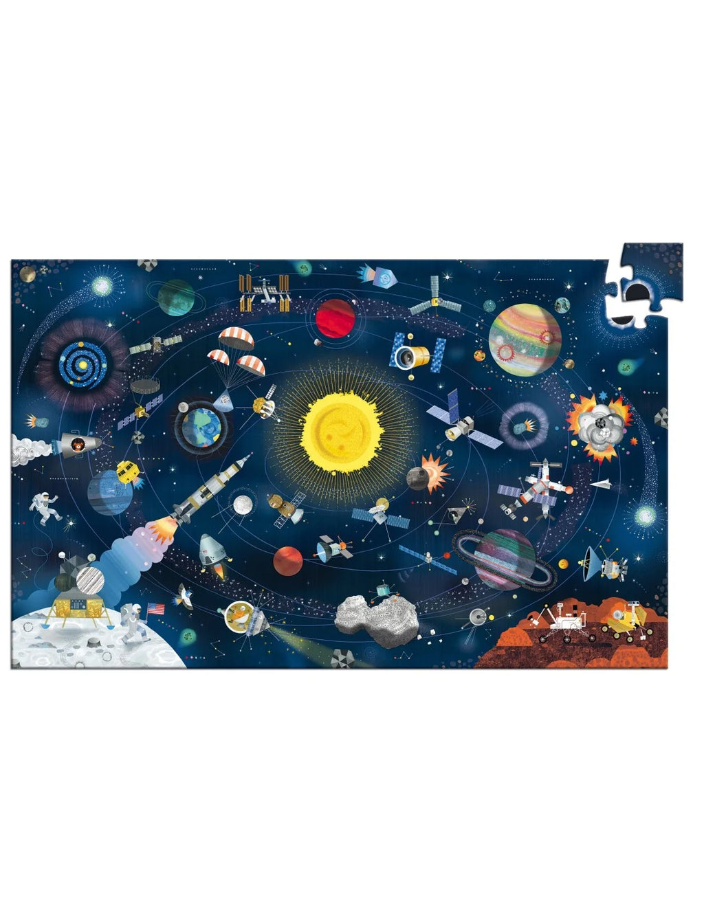 Djeco - Observatiepuzzel - De ruimte