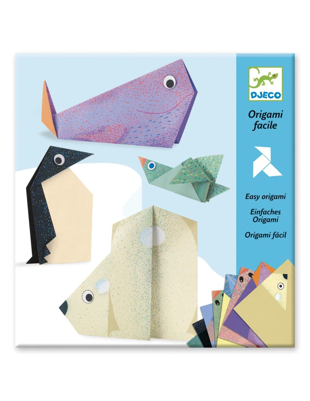 Djeco - Knutselpakketje - Origami - Pooldieren