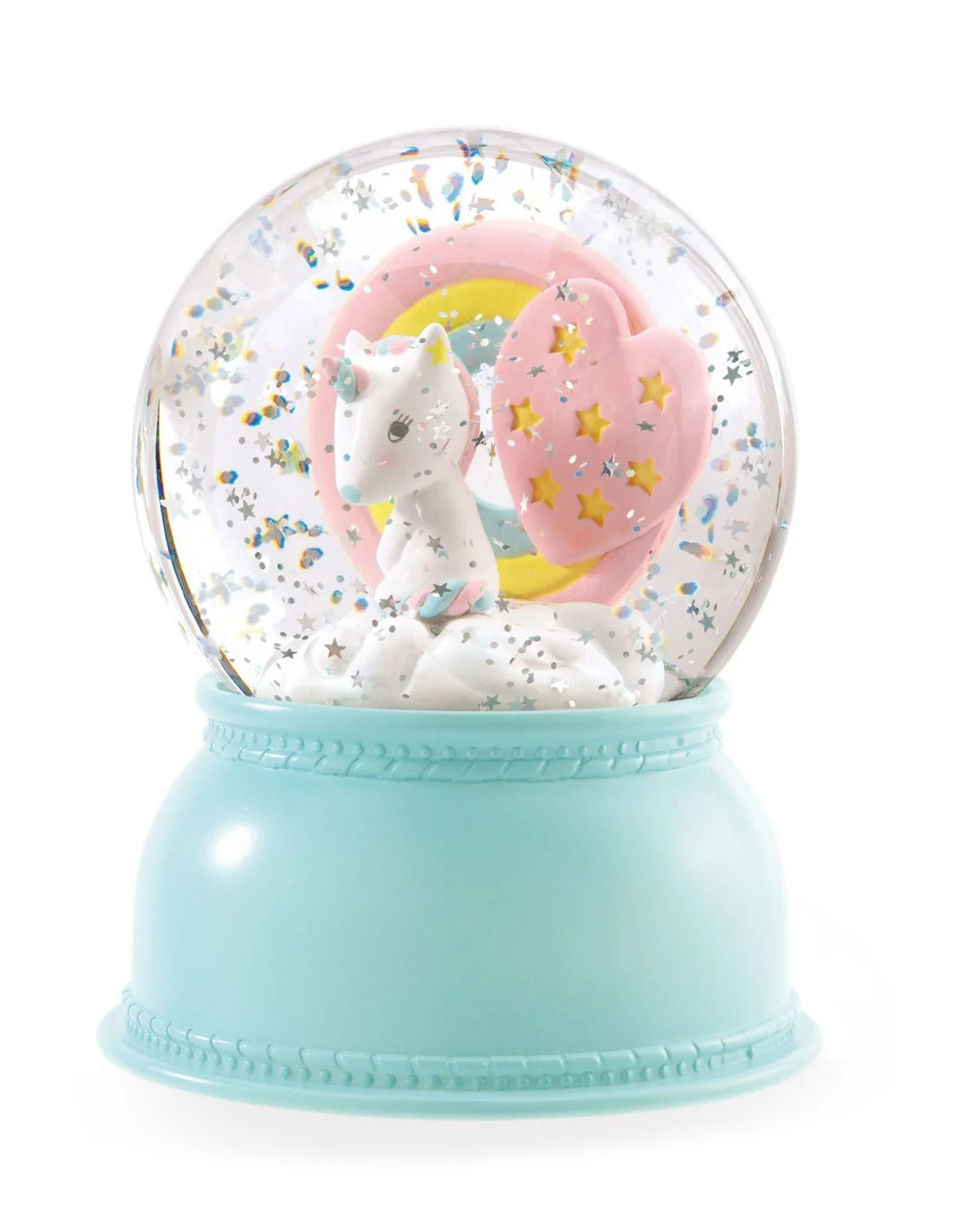 Djeco - Nachtlampje - Sneeuwbol - Eenhoorn