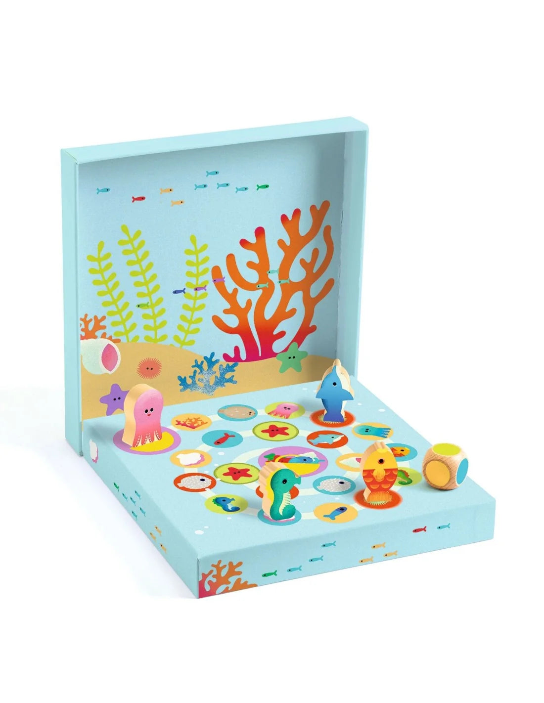 Djeco - 4 Spellen - LudoSea