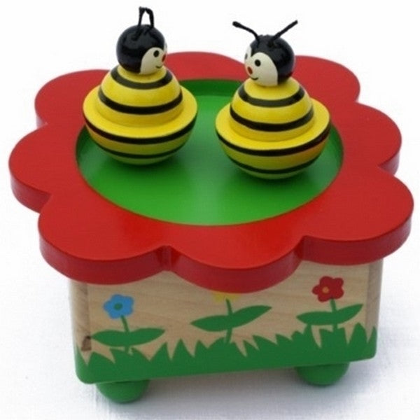 Playwood -  Magnetisch muziekdoosje - Hout - Bijtjes